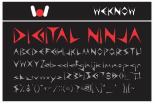 Boost Campaign Visibility with Digital Ninja Font