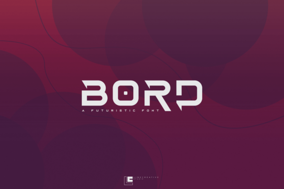 Bord: A Modern Display Font for Editorial Design