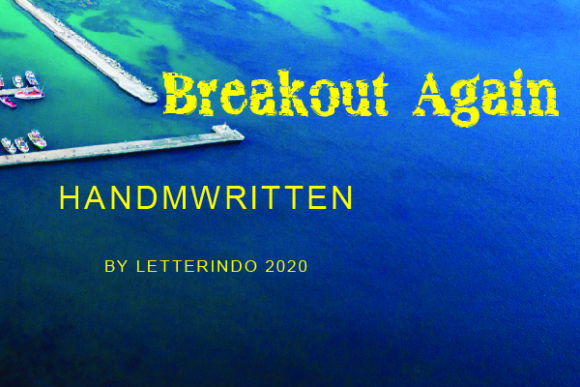 Breakout Again Font for Bold Web Design