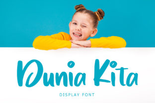 Dunia Kita: A Playful Display Font for Web Design
