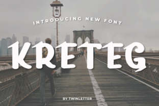 Kreteg: A Versatile Display Font for Bold Campaigns