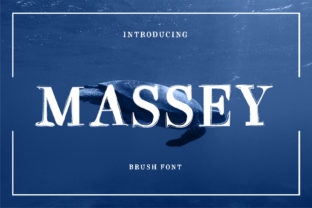 Massey Display Font for Web Design