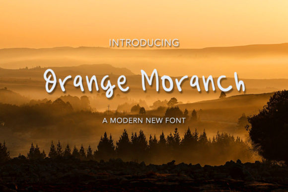 Orange Moranch: A Versatile Display Font for Web Design