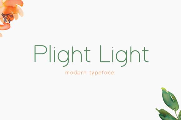 Plight Light: A Display Font That Elevates Web Design