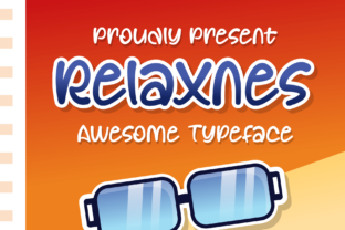 Relaxnes Font: A Quirky Display Typeface for Creative Publishing