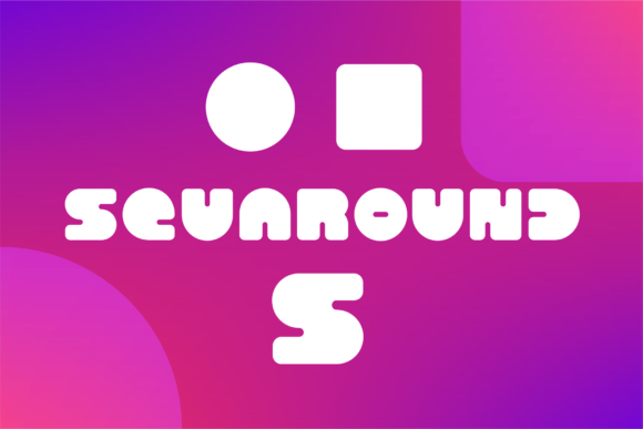 Squaround S Typeface for Web Design
