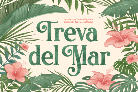 Treva Del Mar Font for Editorial Design