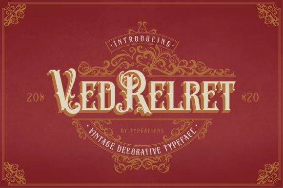 Ved Relret: A Vintage Font for Timeless Branding