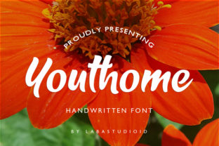 Youthome Display Font for Handmade Creations