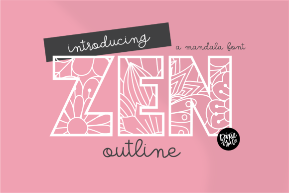 Zen Font for Digital Creativity and Branding